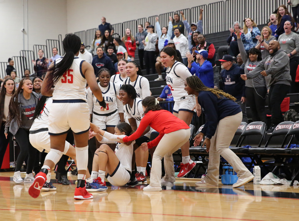 Coppell Allen Texas 6A UIL girls basketball bi-district playoffs 021323 Brian McLean 27